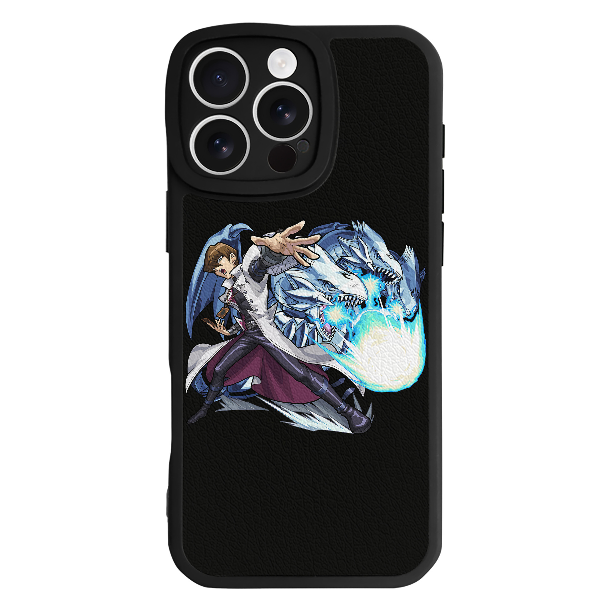 （画像用） 遊☆戯☆王 Yu-Gi-Oh! 【iPhone 16シリーズ対応】シリコンスマホケース（レザー調） 材質：シリコン